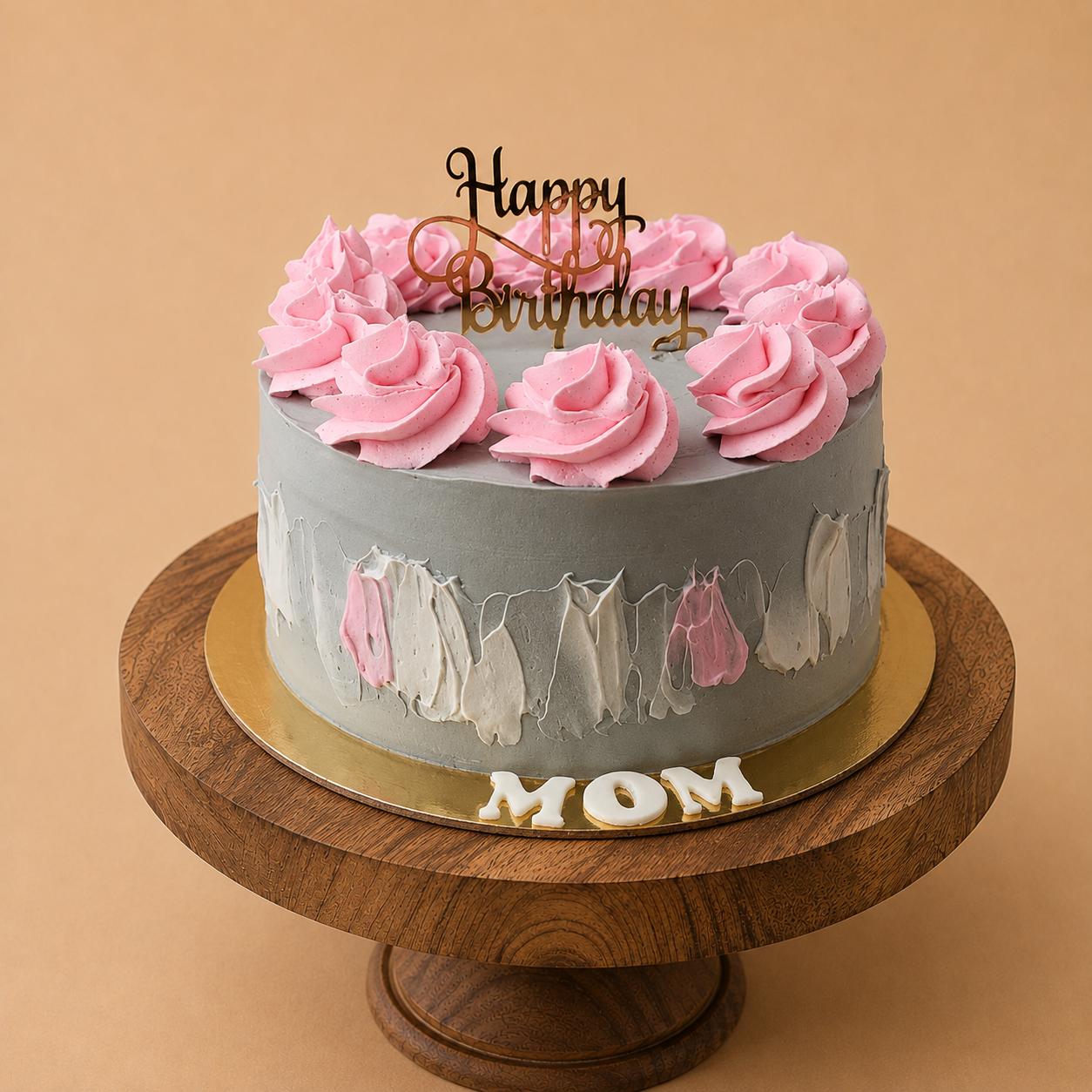 Butterscotch mother's day special cake