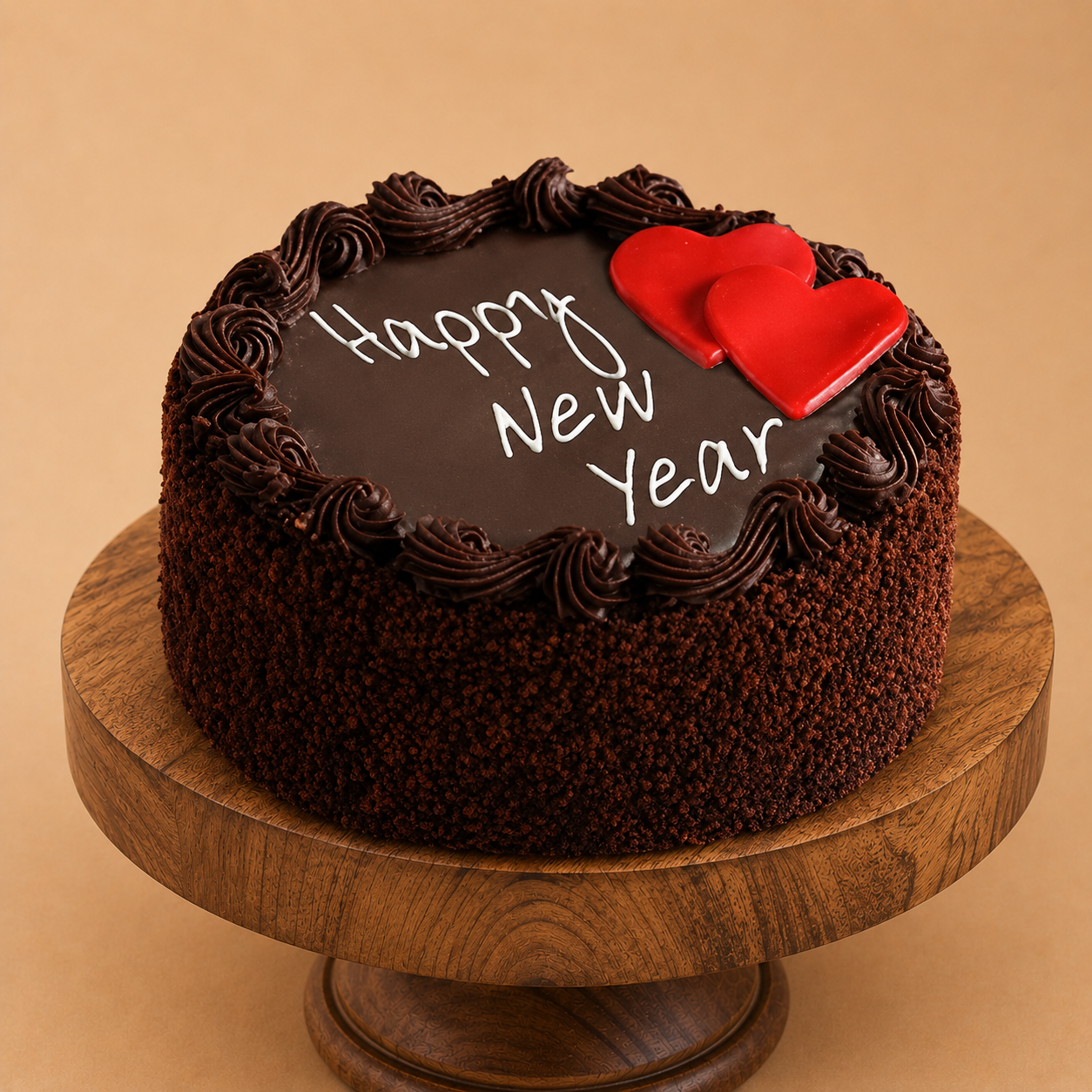 Lovely Rich Chocolate Cake for New Year