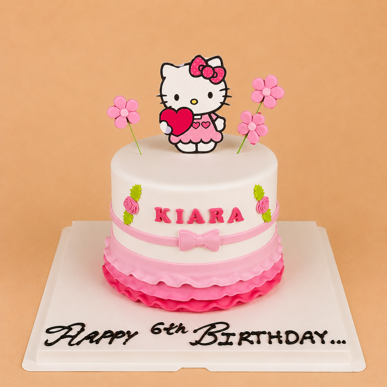 Adorable Hello Kitty Cake