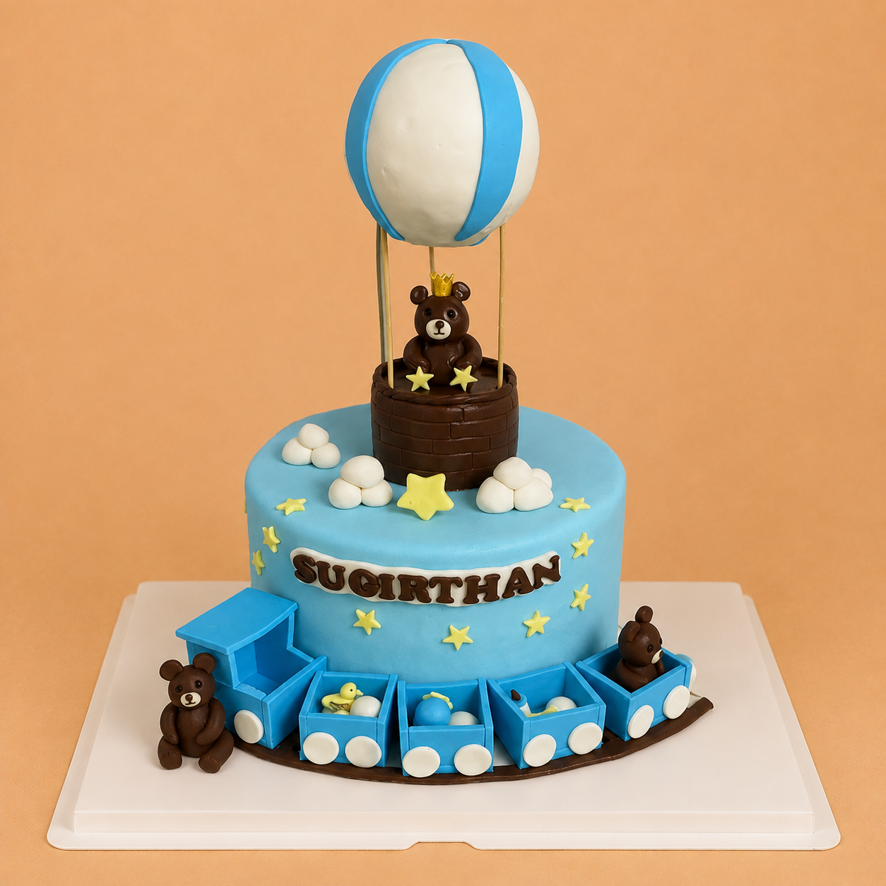 Adorable Teddy Bear Cake