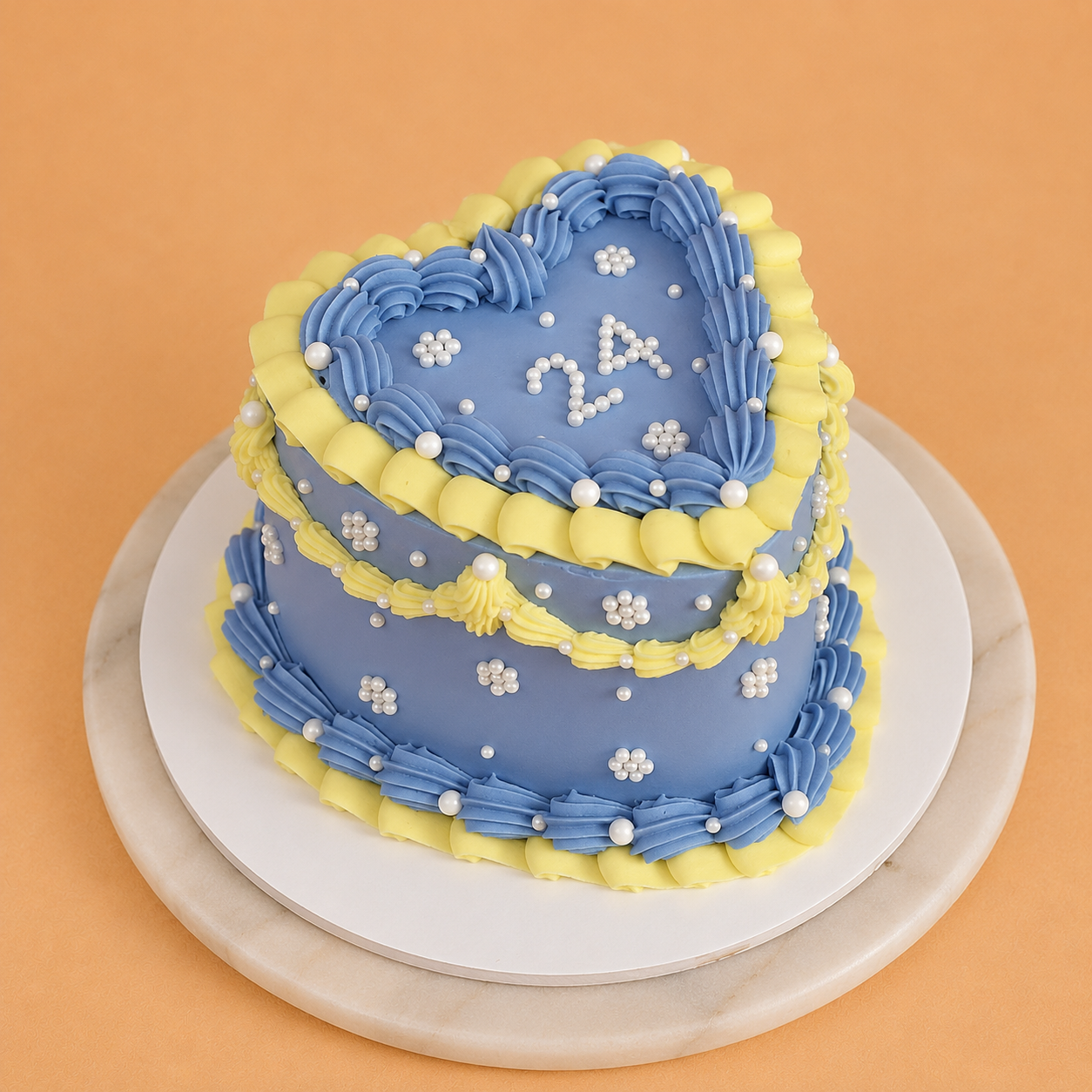Amazing Heart Shaped Cake