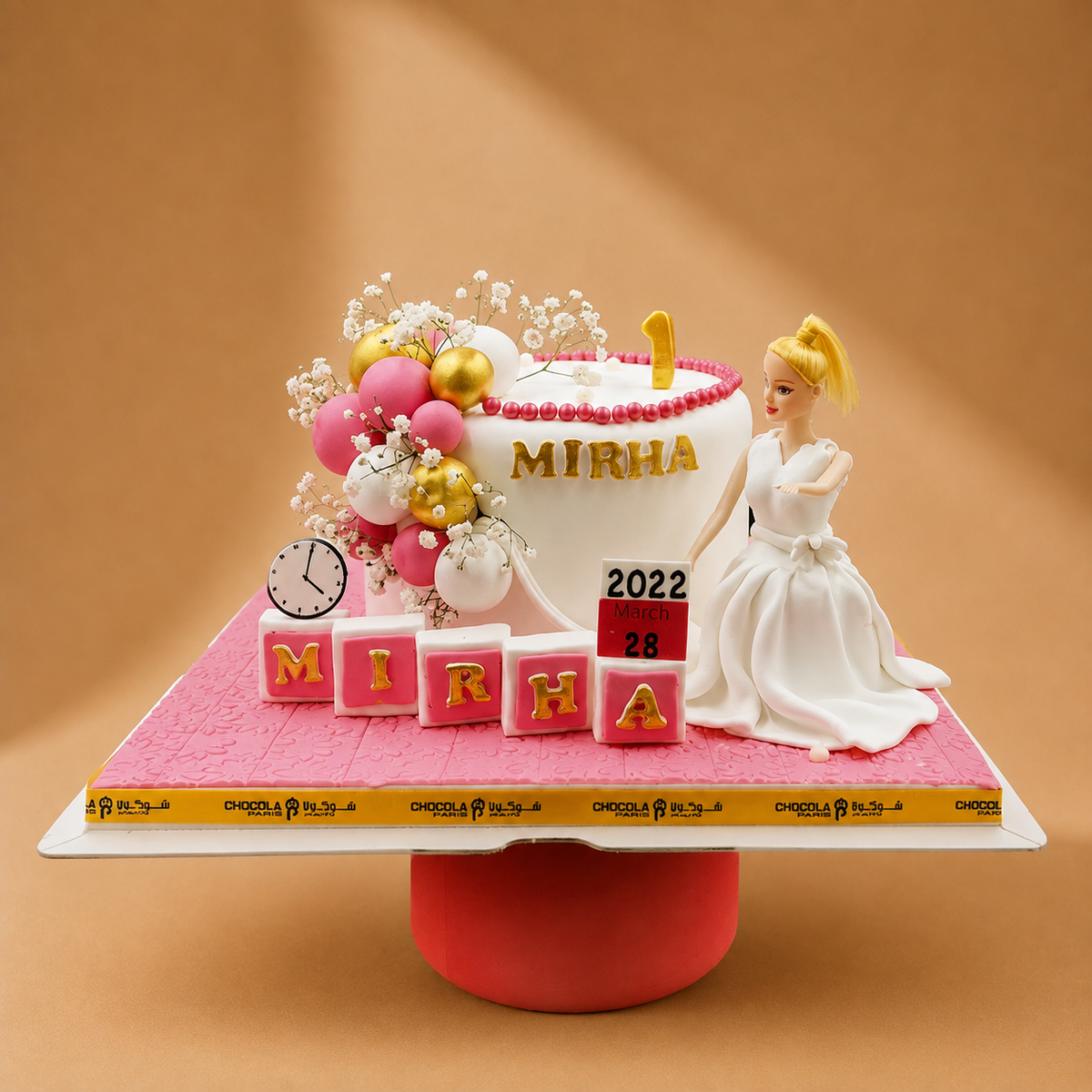 Beautiful Doll Theme Cake