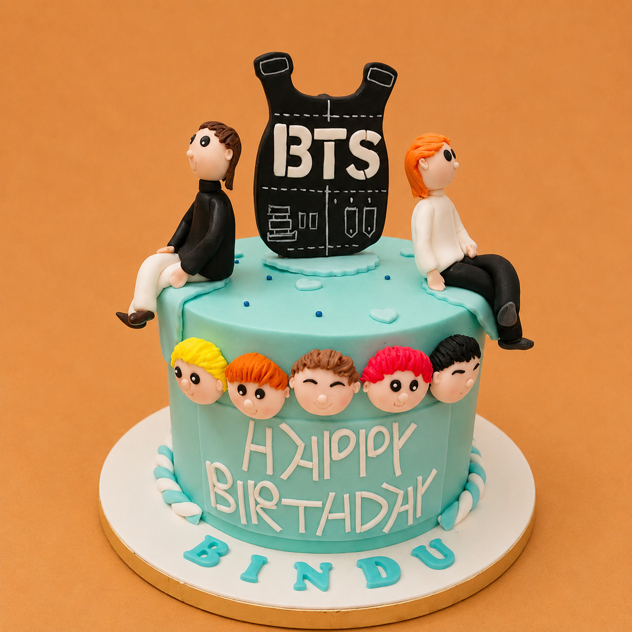 BTS Army Theme Cake