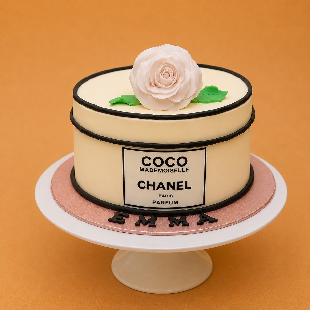 Coco Chanel Brand theme Cake