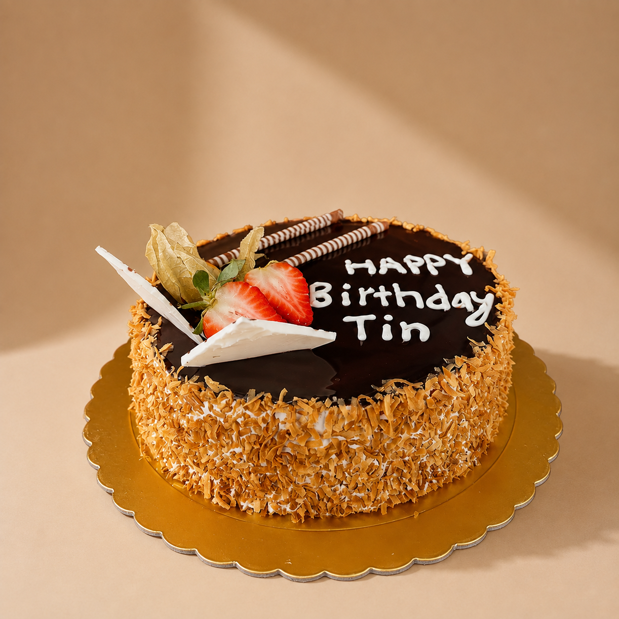 ButterScotch B'Day Cake