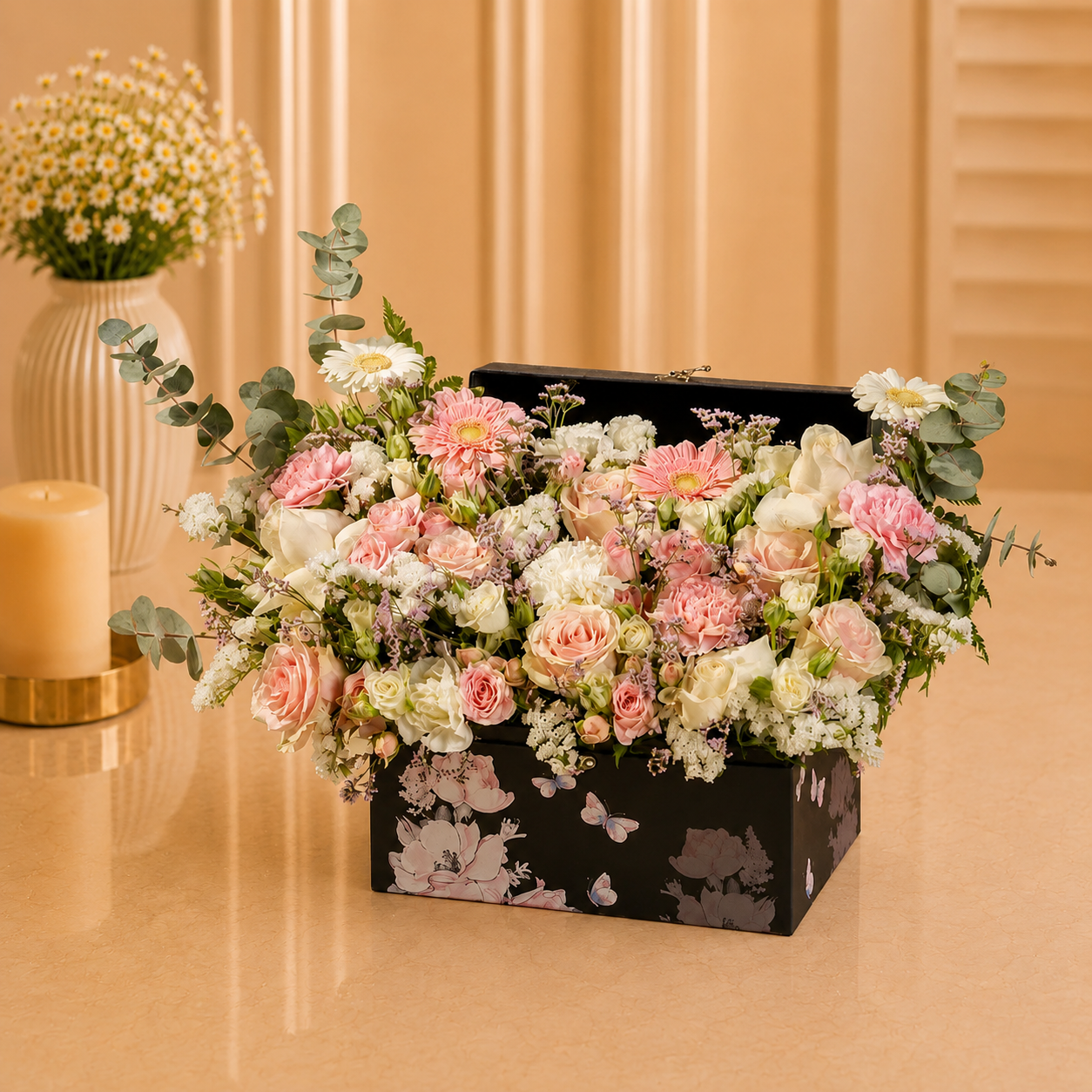 Charming Blush Blossom Box