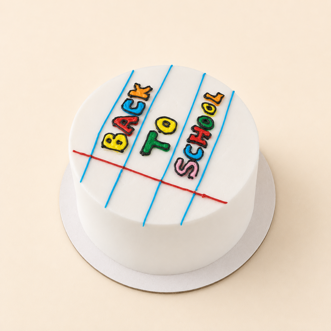 Welcome Back to School Cake