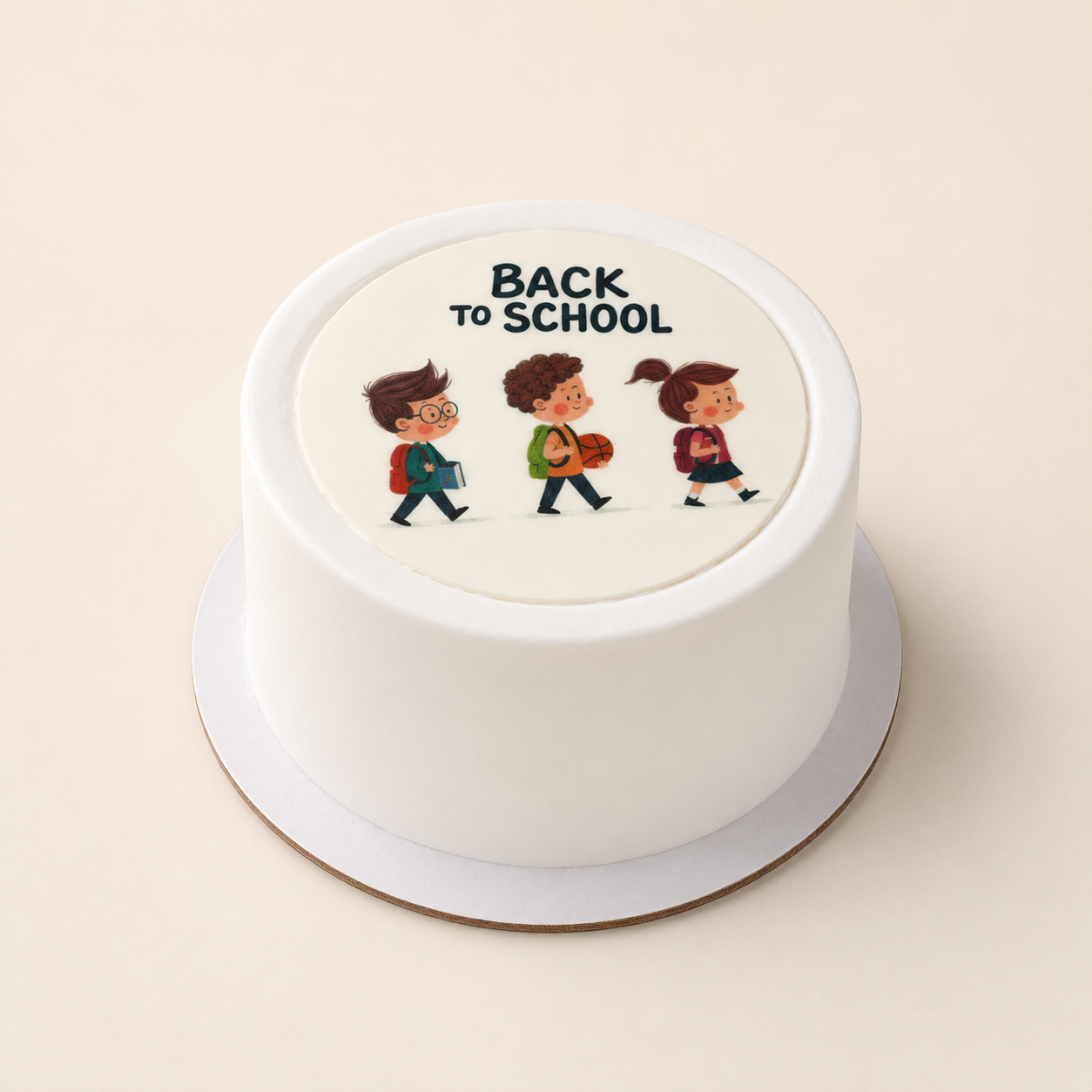 Back to School Kids Cake