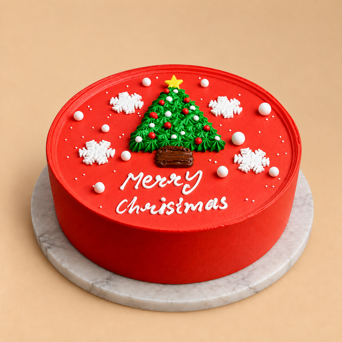 Elegant Christmas Day Special Cake
