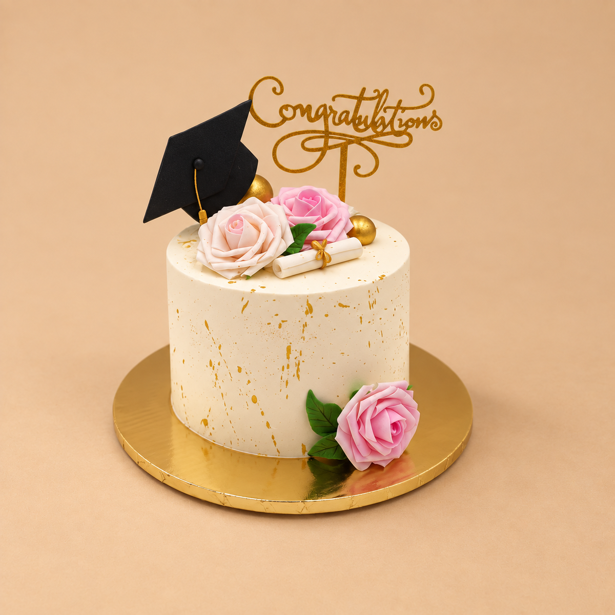Cheers to Graduation Cake