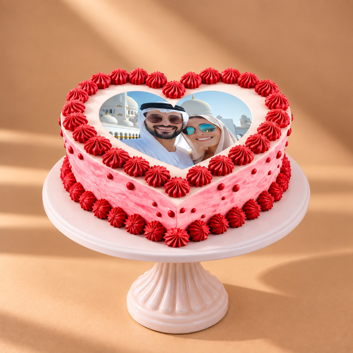 Pure Love photo Cake