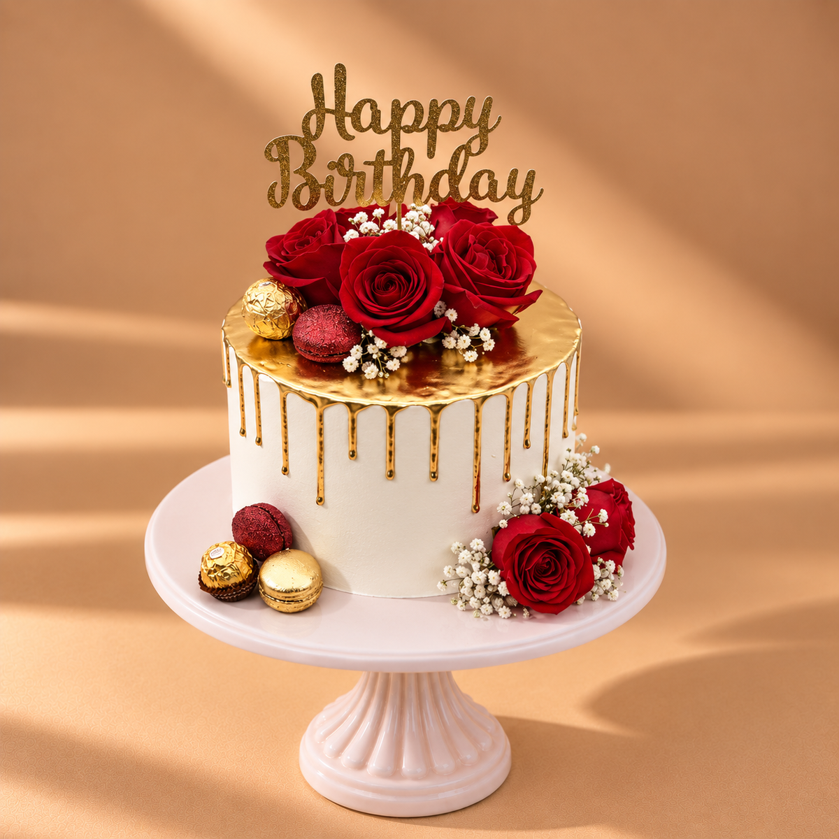 Red Romance Cake