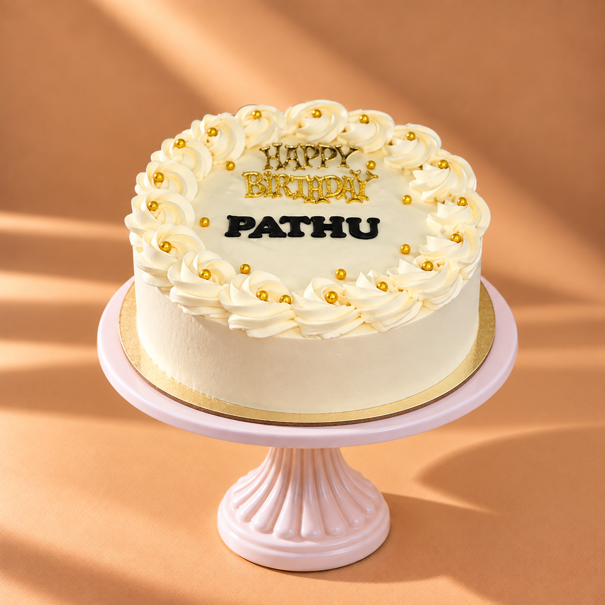 Creamy Elegant ButterScotch Cake