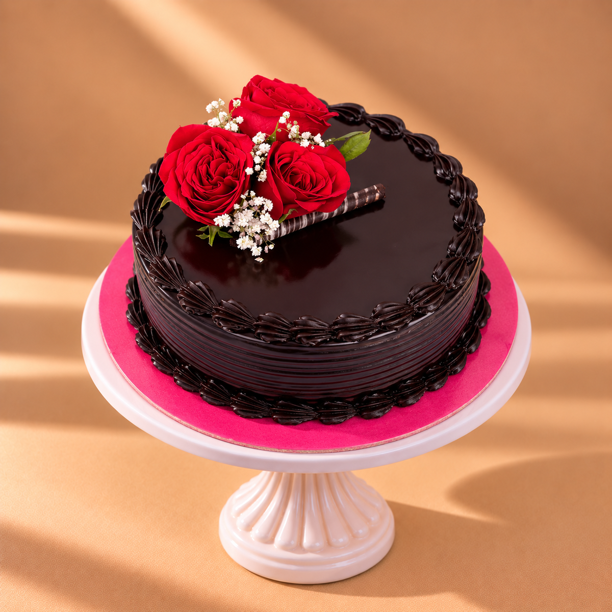 Toothsome Dark Chocolate Cake