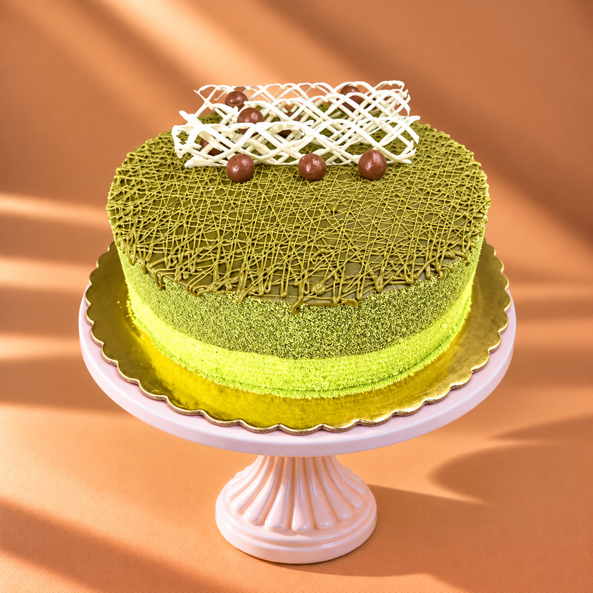 Mouthwatering Pistachio Cake