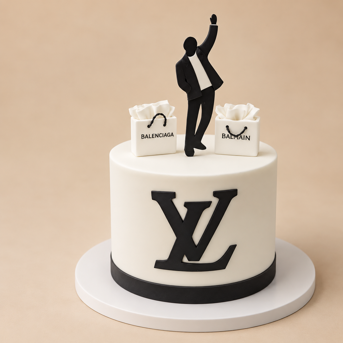 Handsome Man’s LV Cake