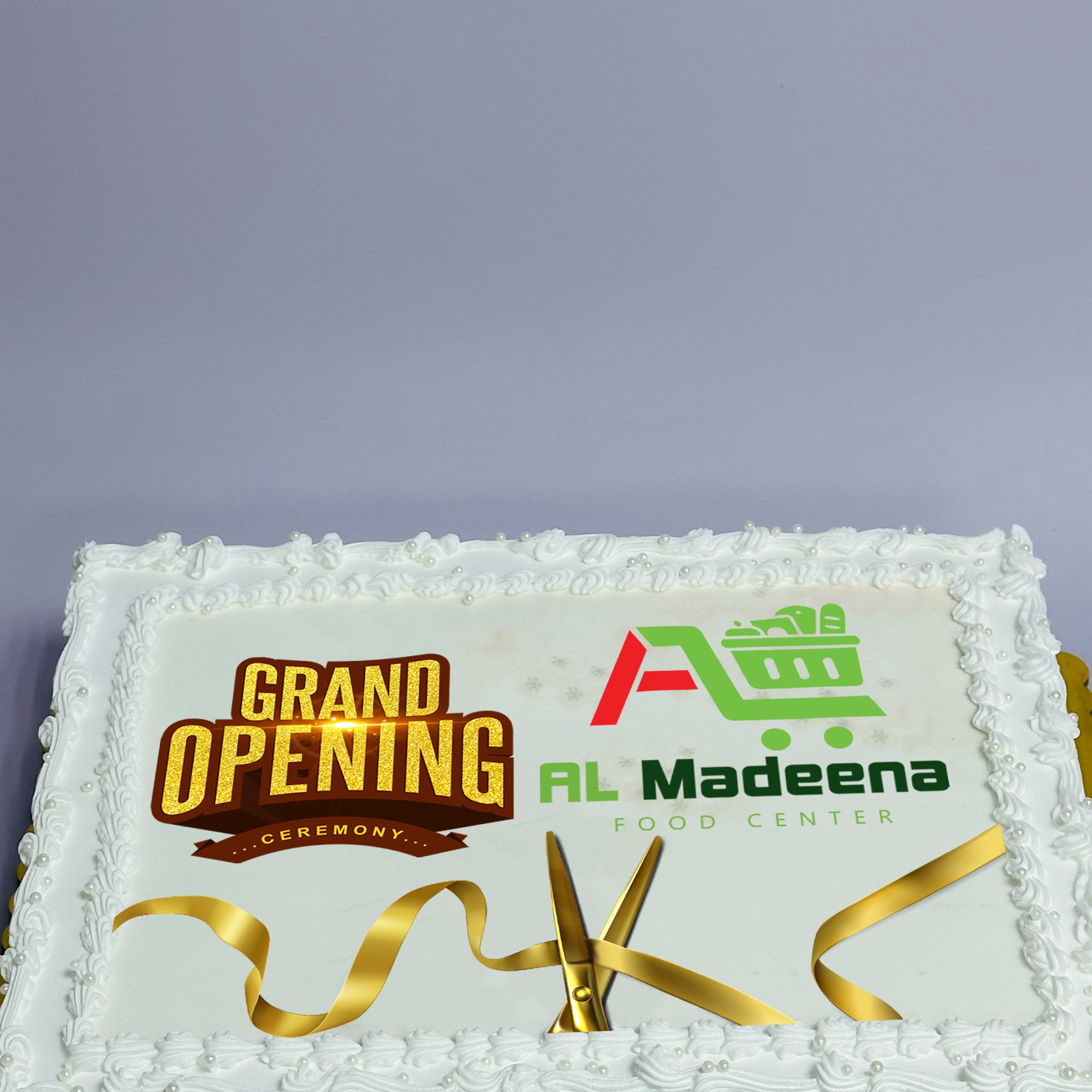 Opining Day Ceremony  Cake