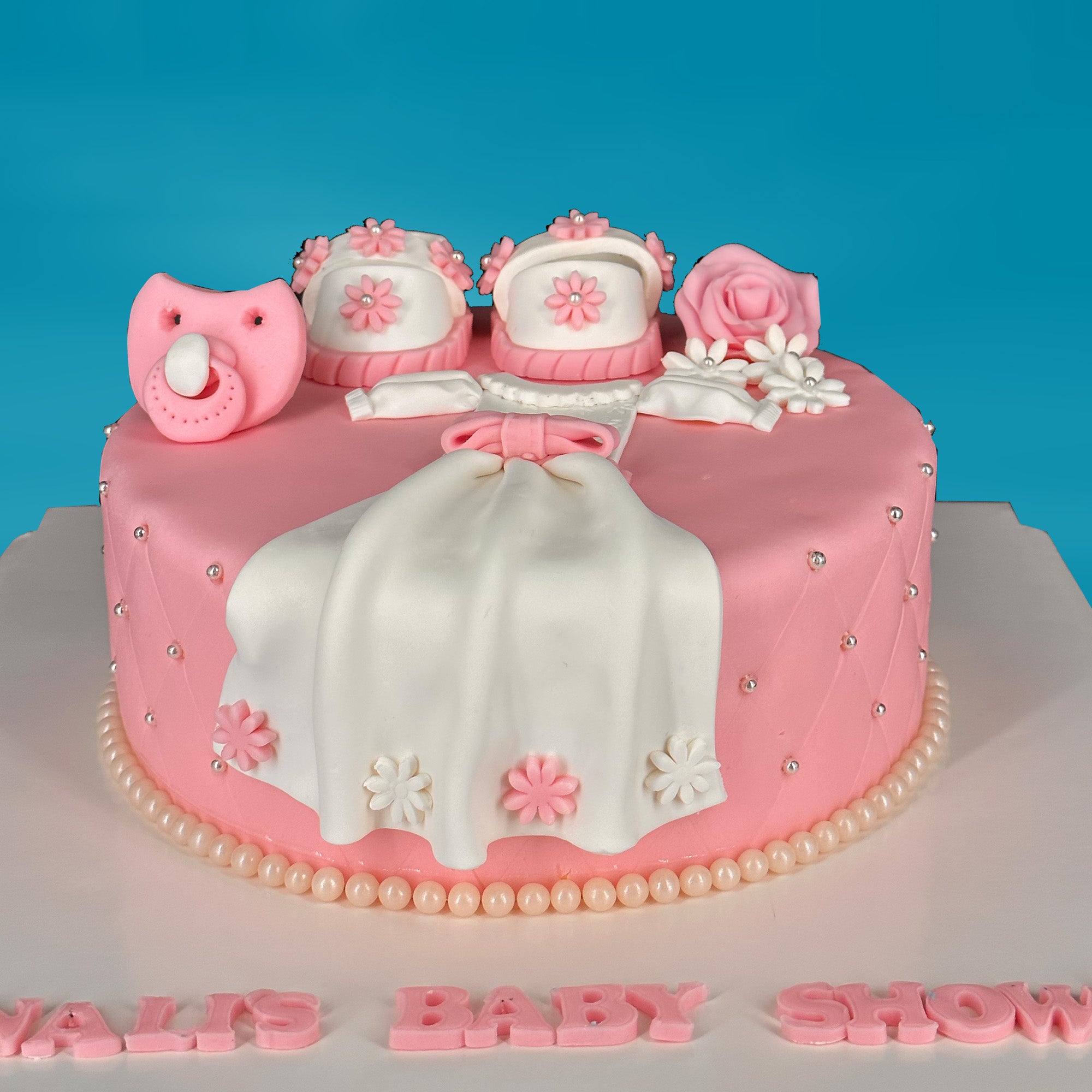 Princess Baby Shower Cake