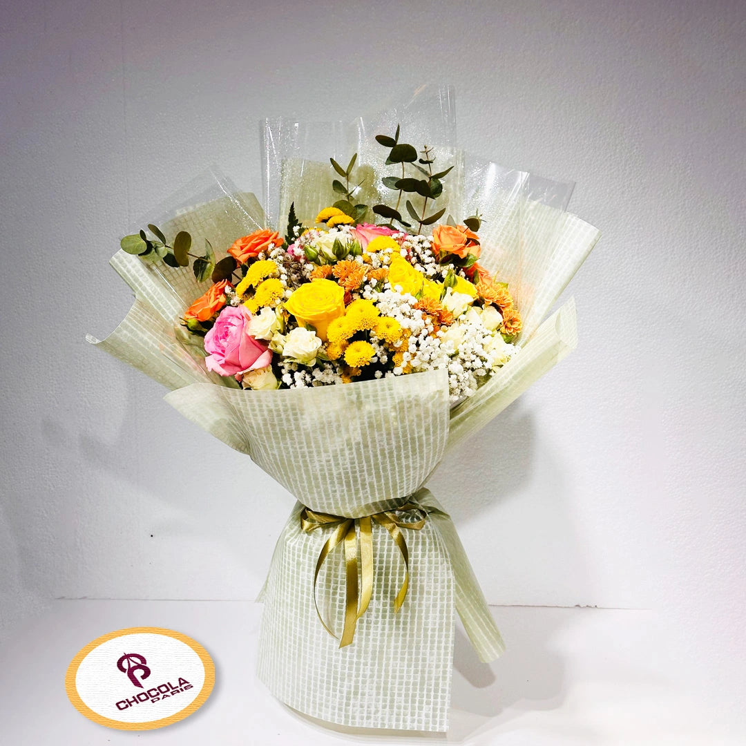 Magical symphony mixed flower bouquet