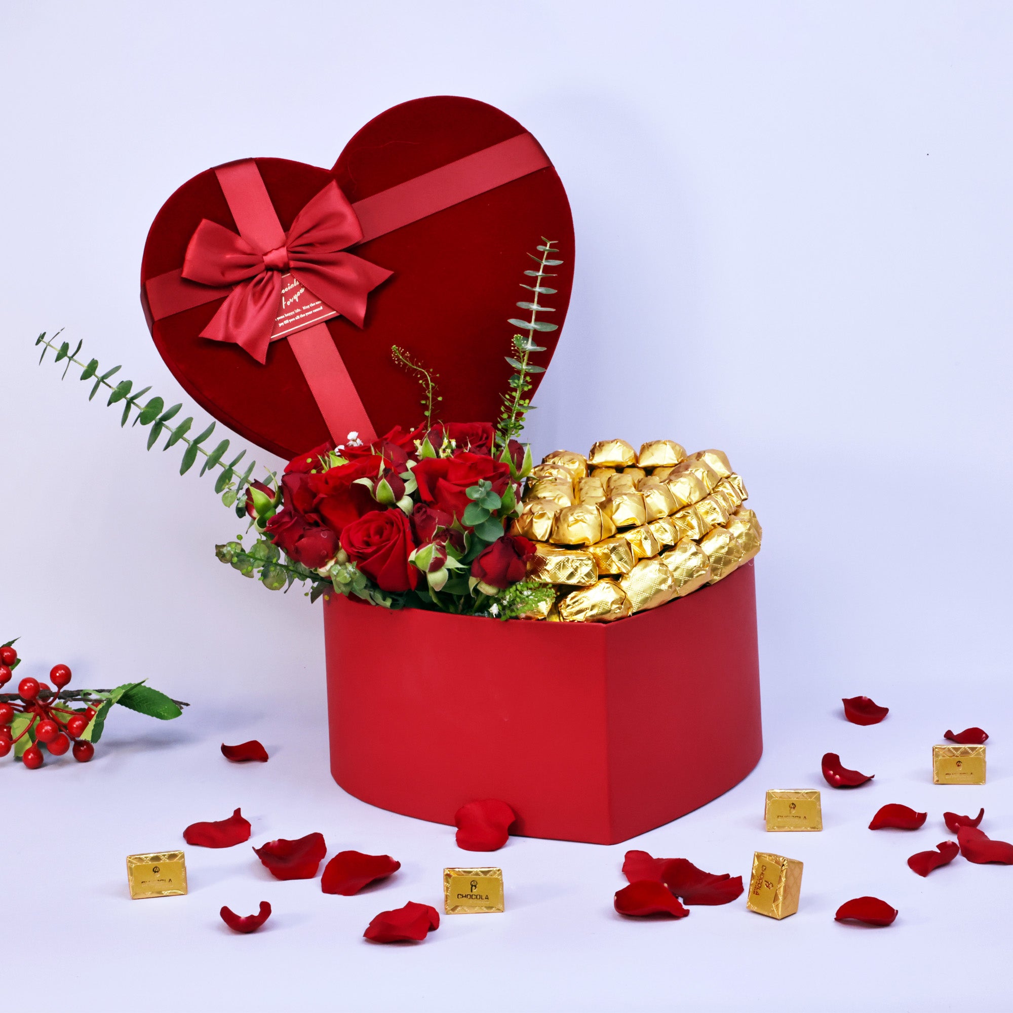 Roses and Chocolate Love Box