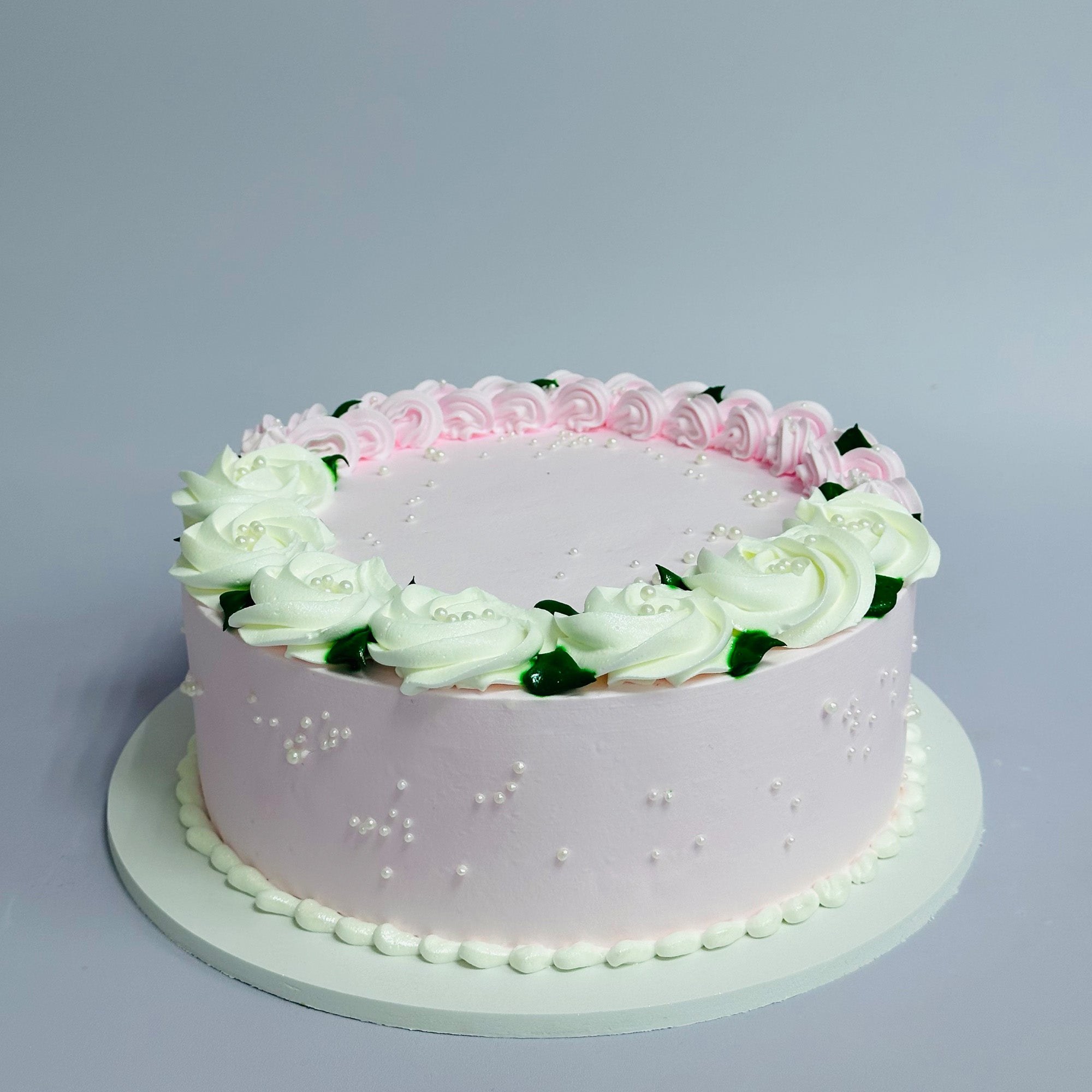 Rose Pink Delight Cake