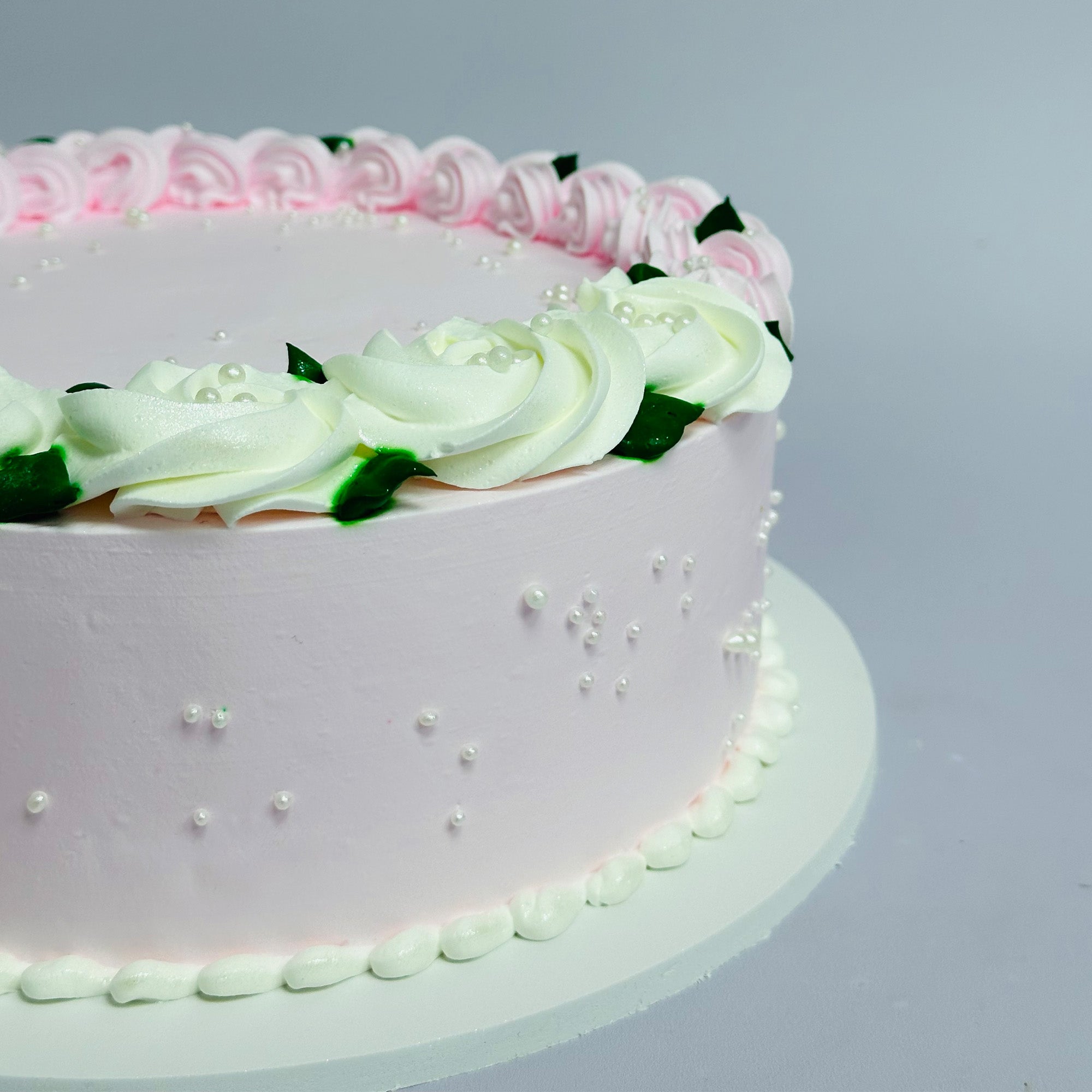 Rose Pink Delight Cake