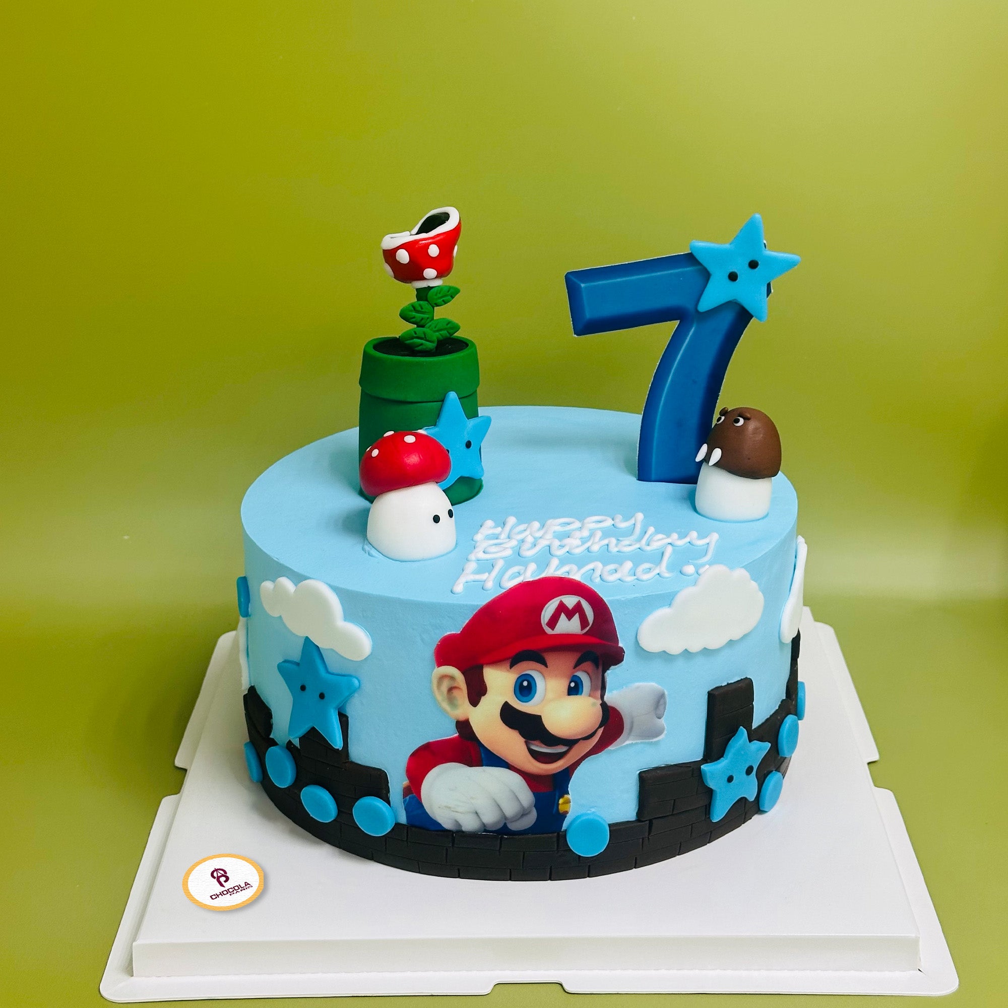 Super Mario birthday cake