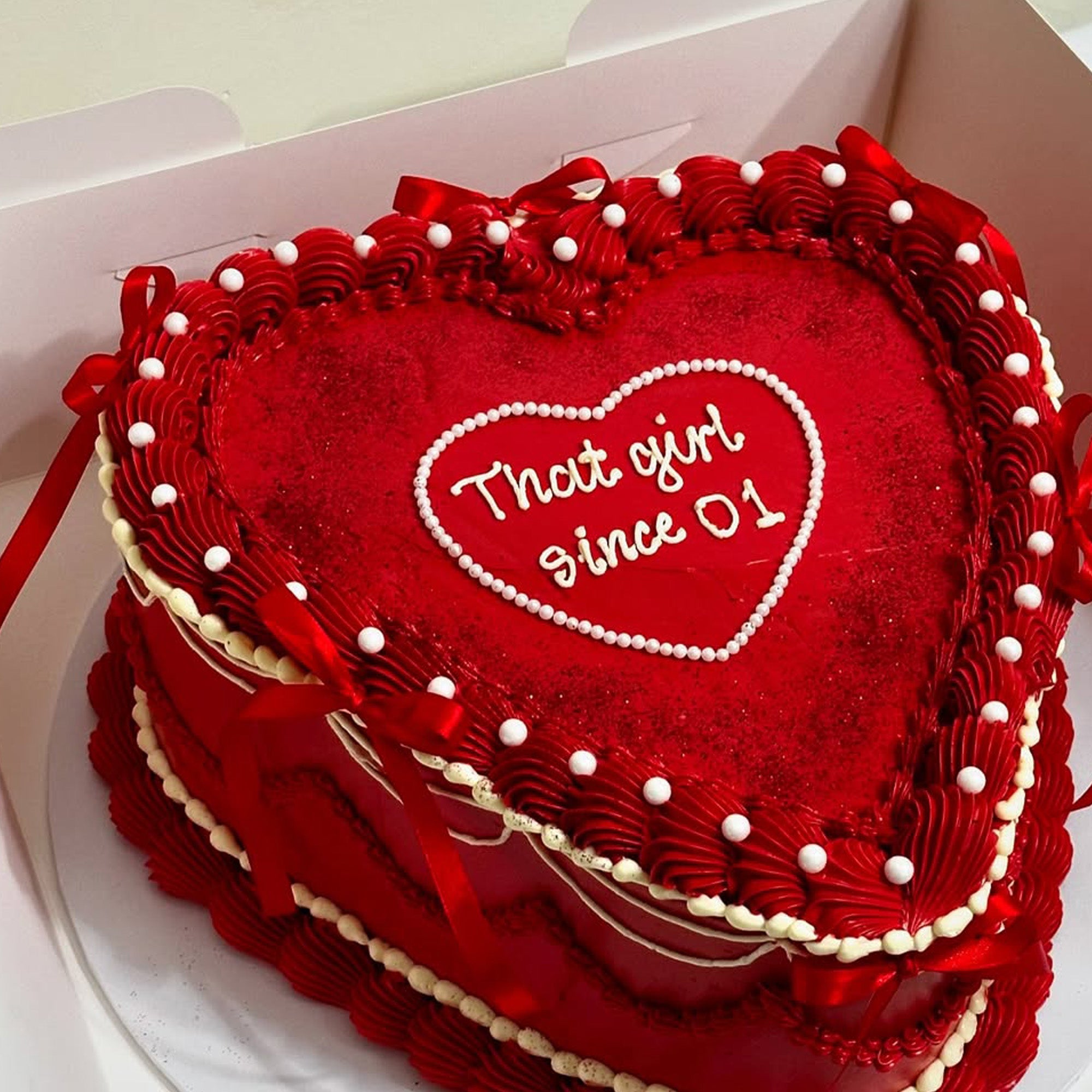 Royal Love Heart Cake