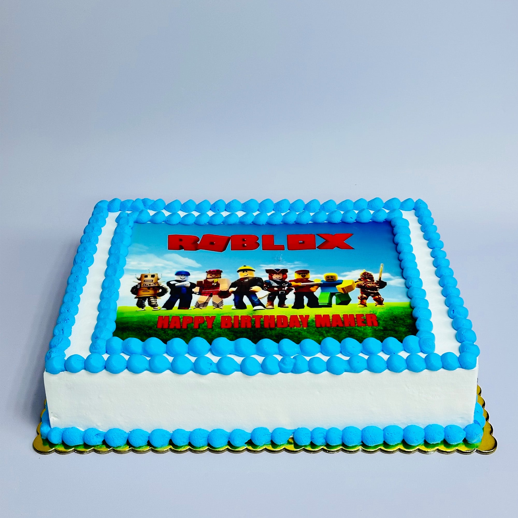 RobLox square Cake