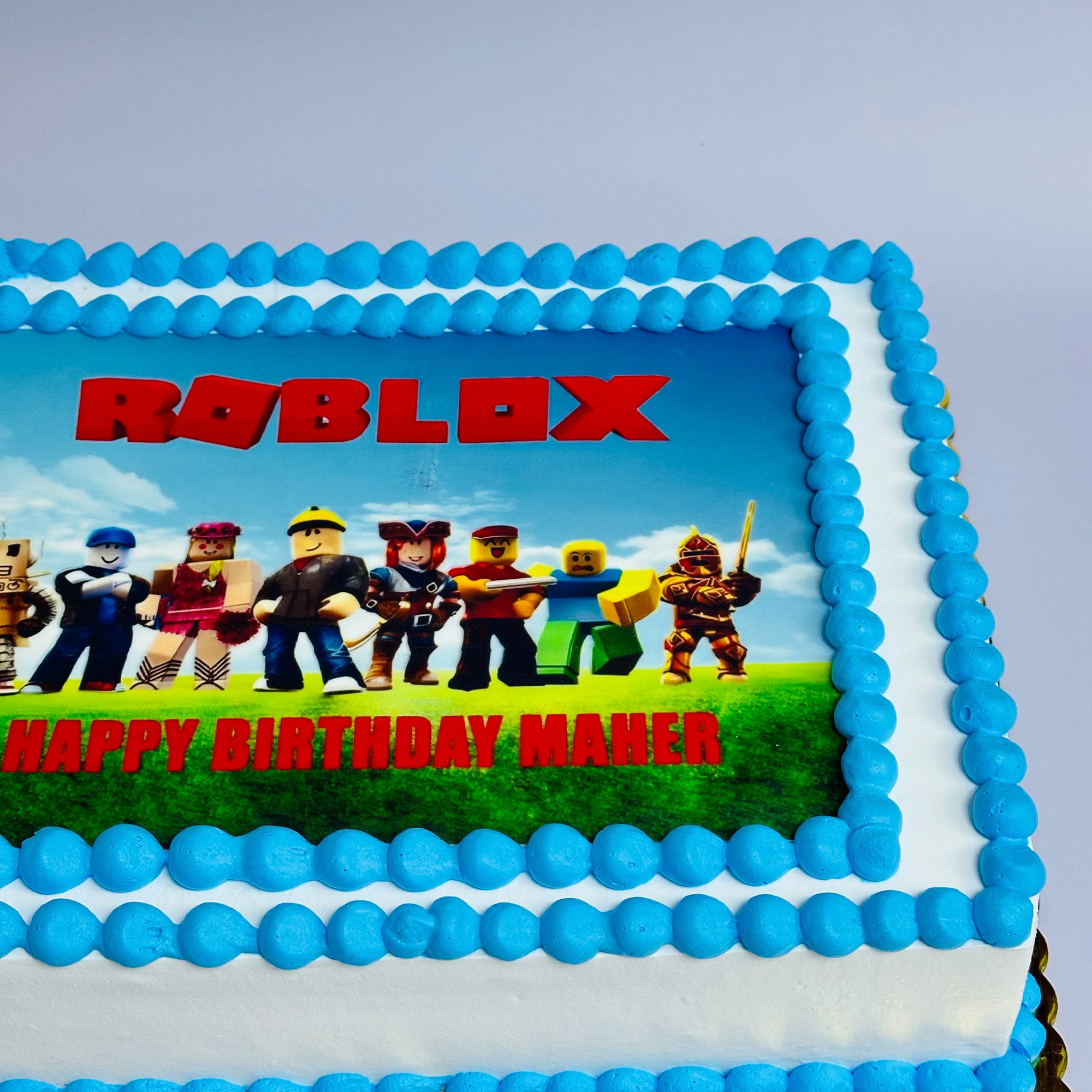 RobLox square Cake