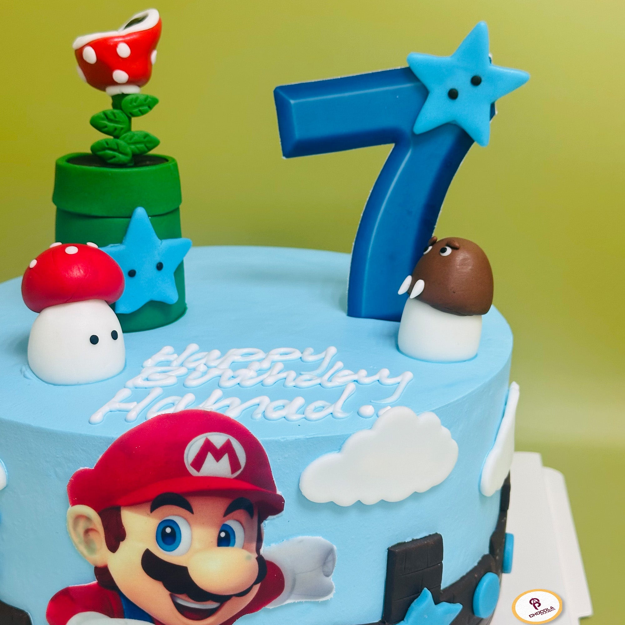 Super Mario birthday cake