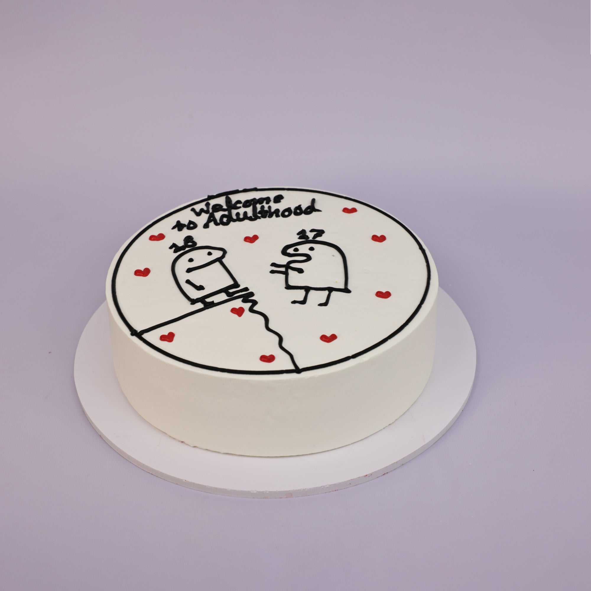 Flork theme Cake