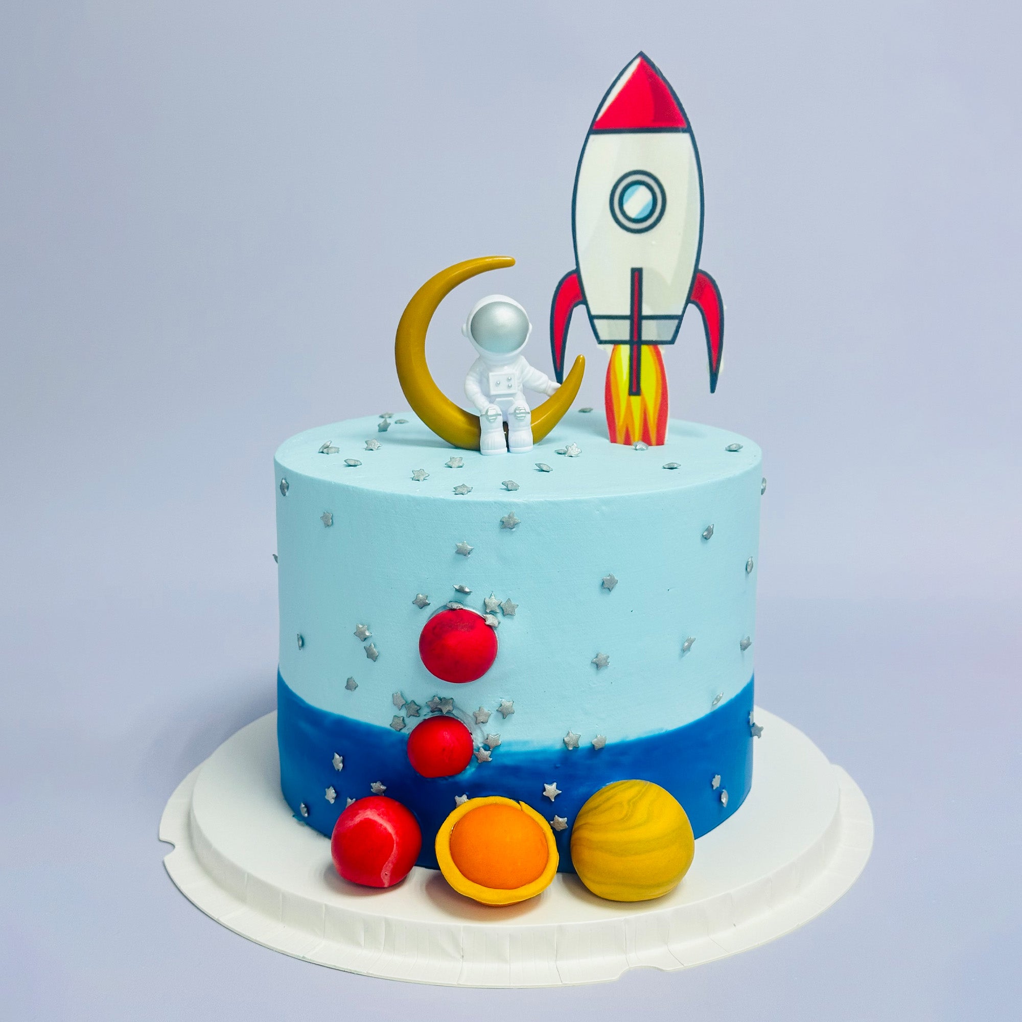 Space Rocket Cake 