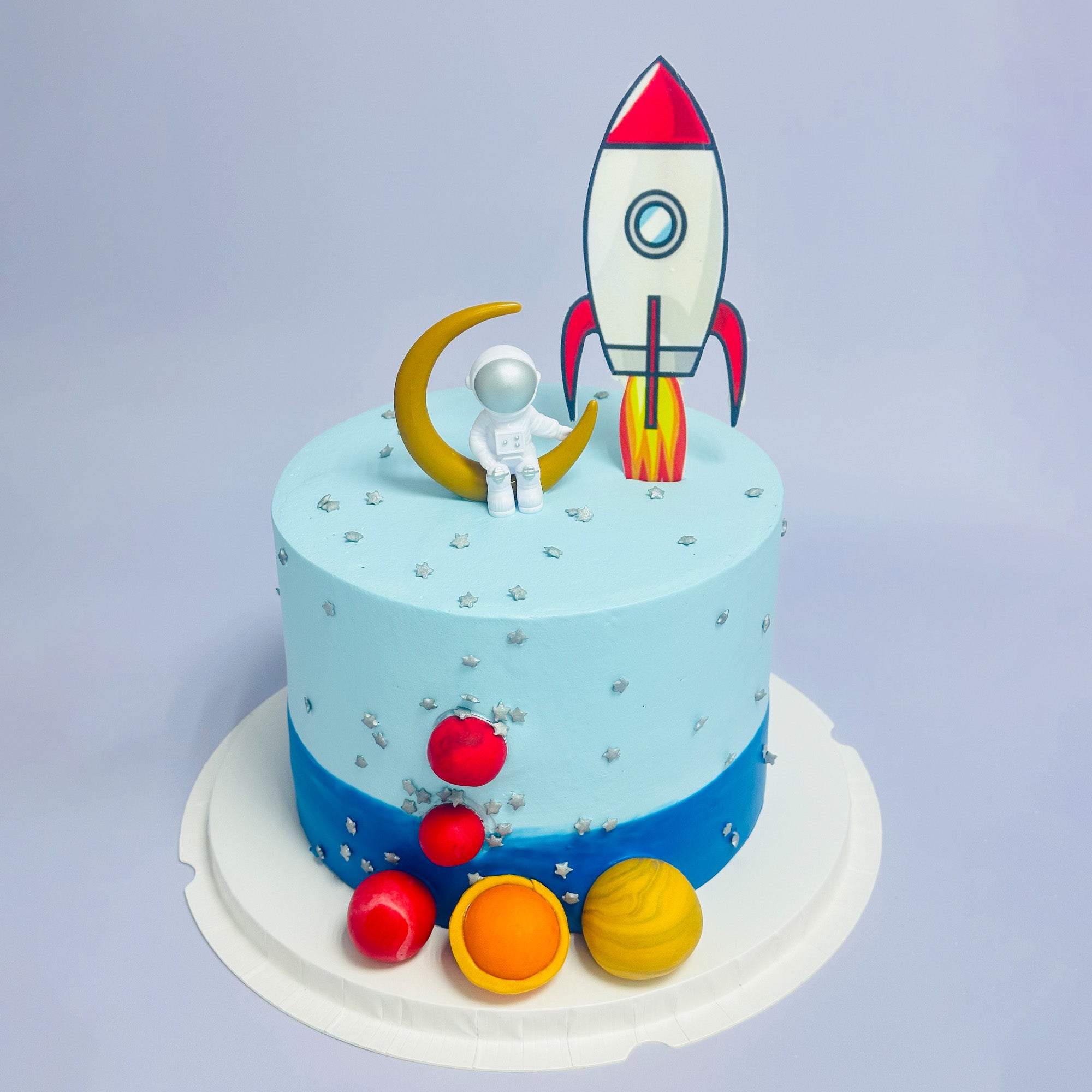 Space Rocket Cake 