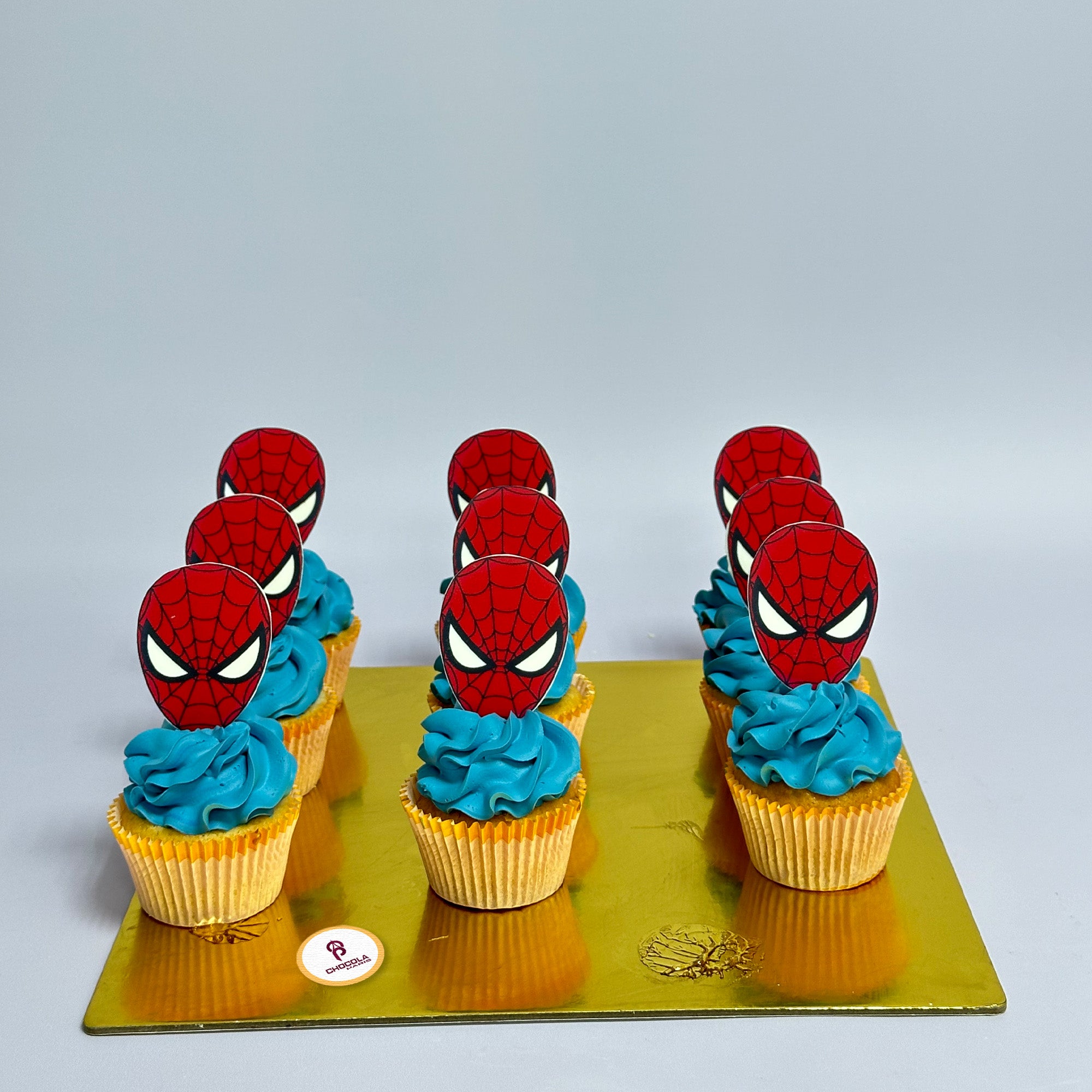 Spider Man Cup Cake