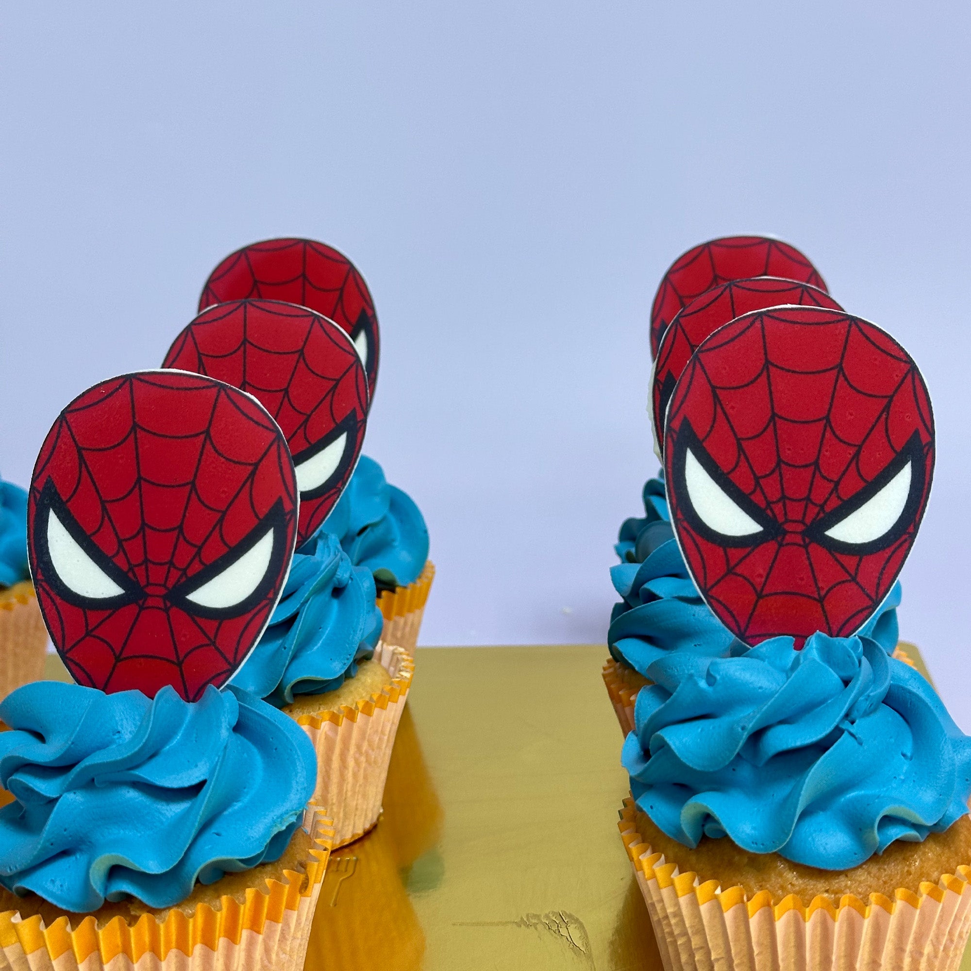 Spider Man Cup Cake