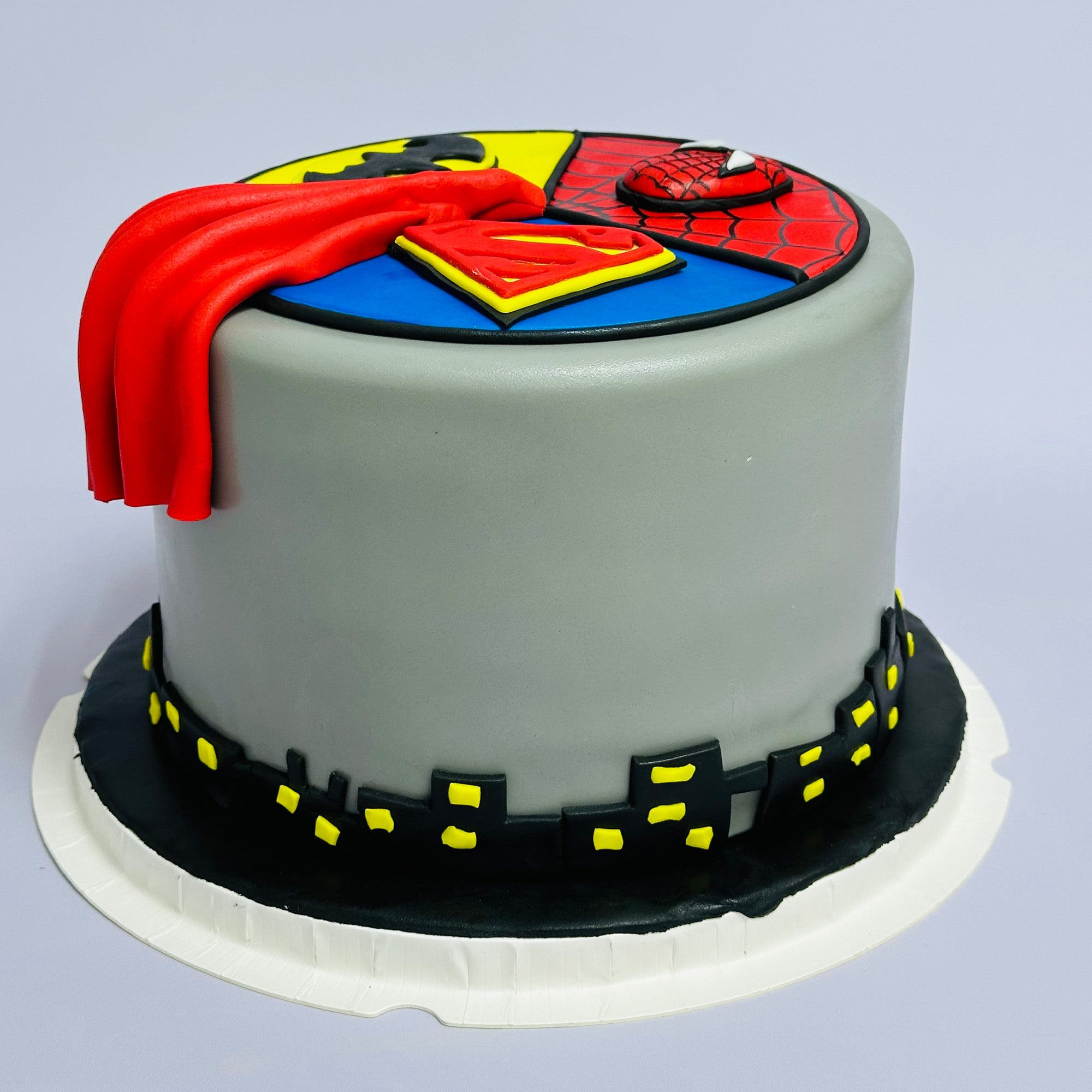 Spiderman Costume Cake