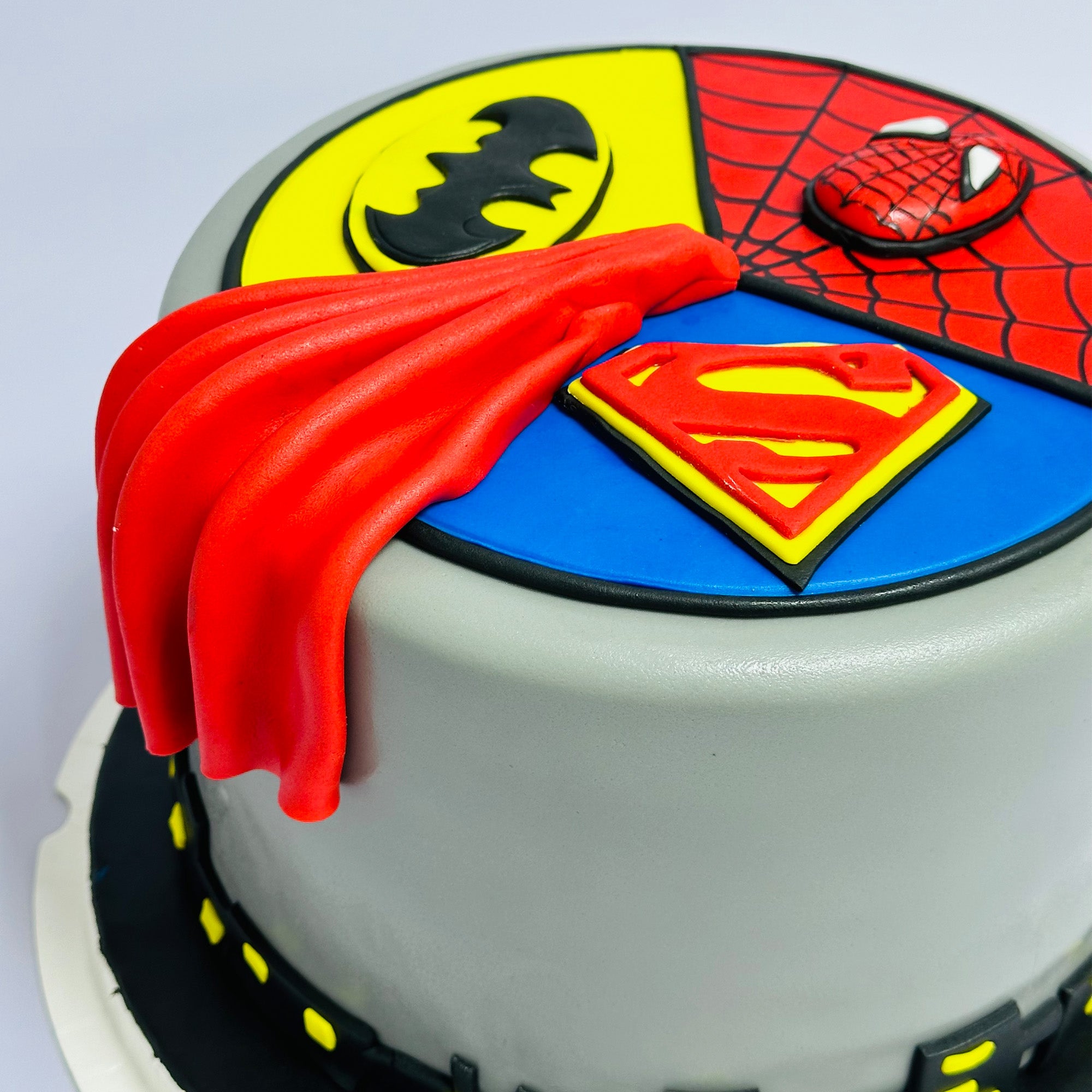 Spiderman Costume Cake