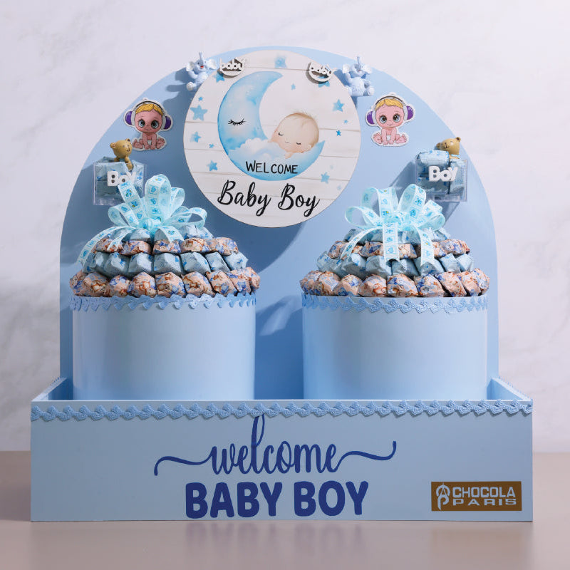 Baby Boy Belgium Chocolate Tray