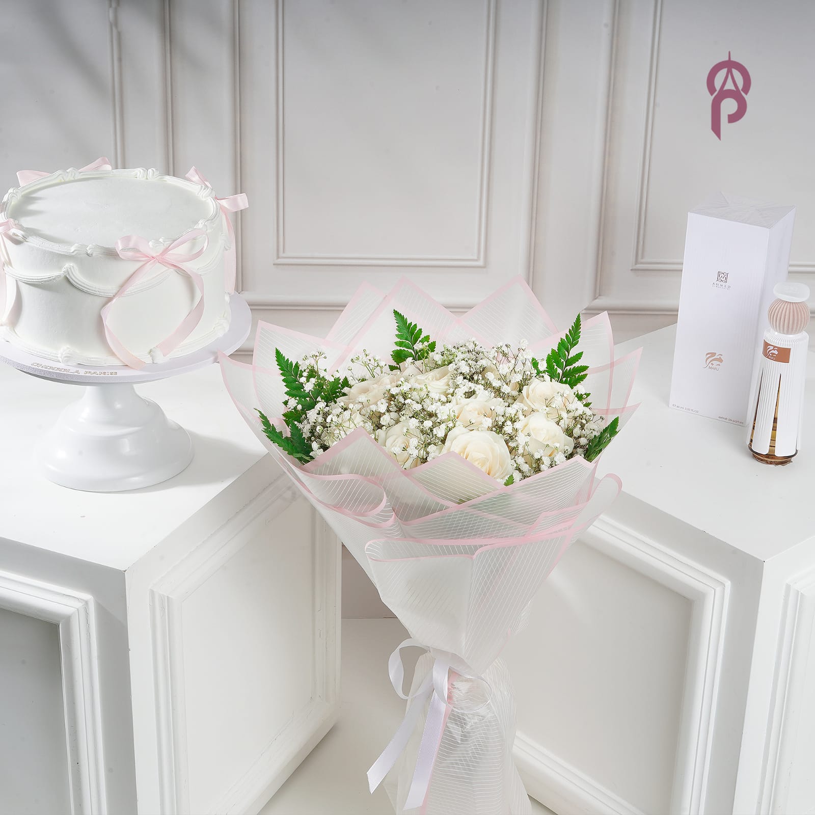 Special Combo Bouquet and Marj perfume