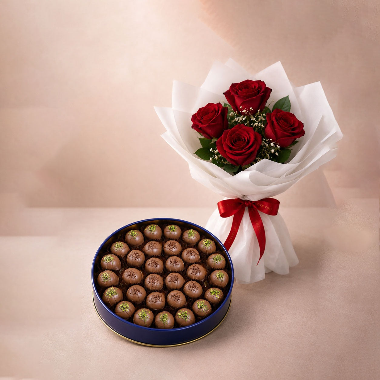 Red Rose Bliss Combo