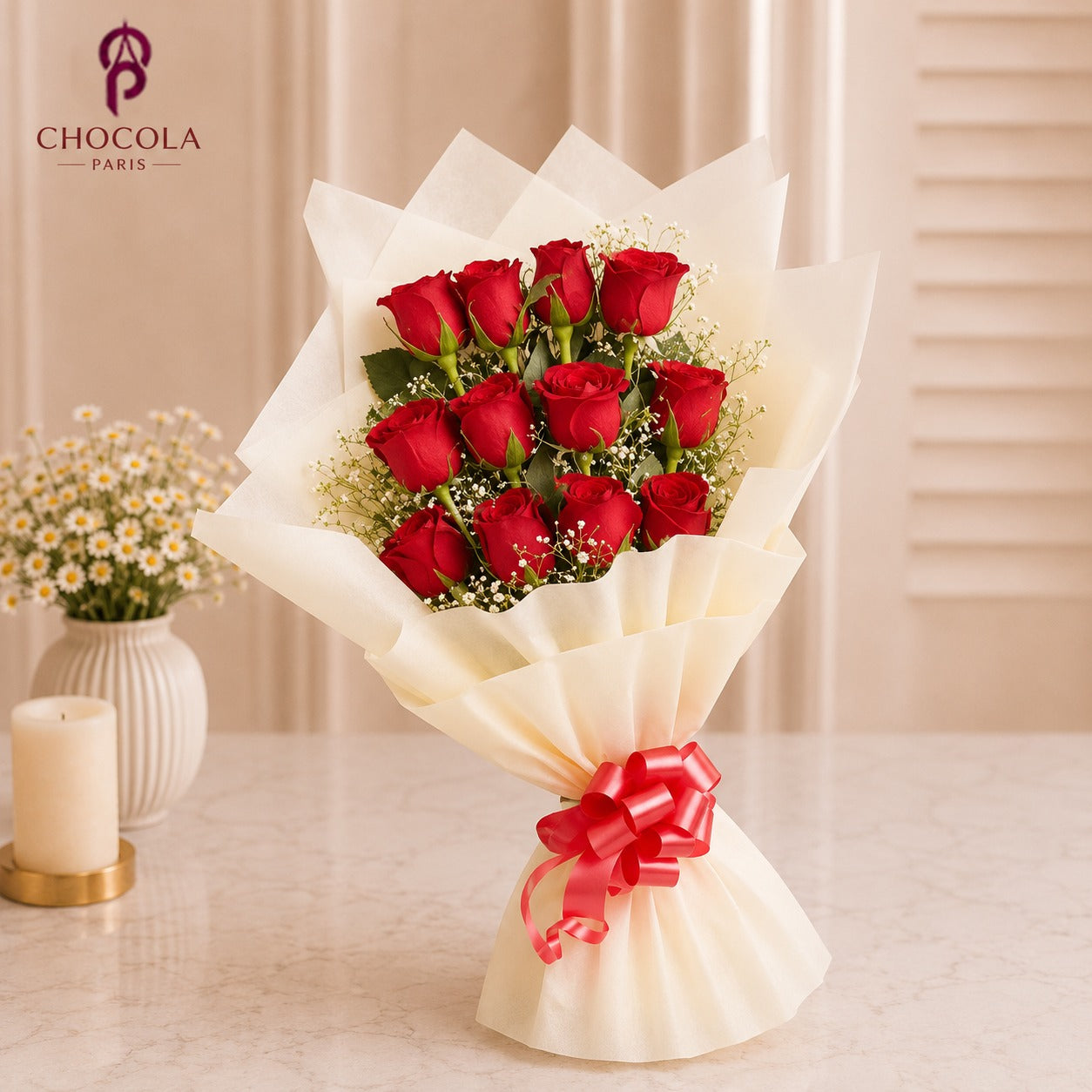 Classic Red Rose Bouquet