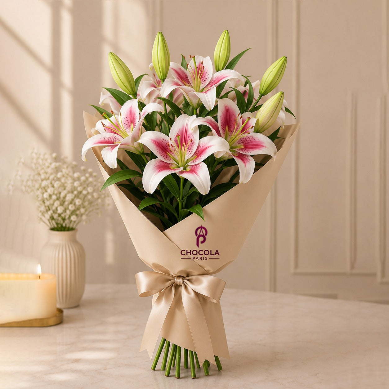 Stargazer Lily Luxe Bouquet