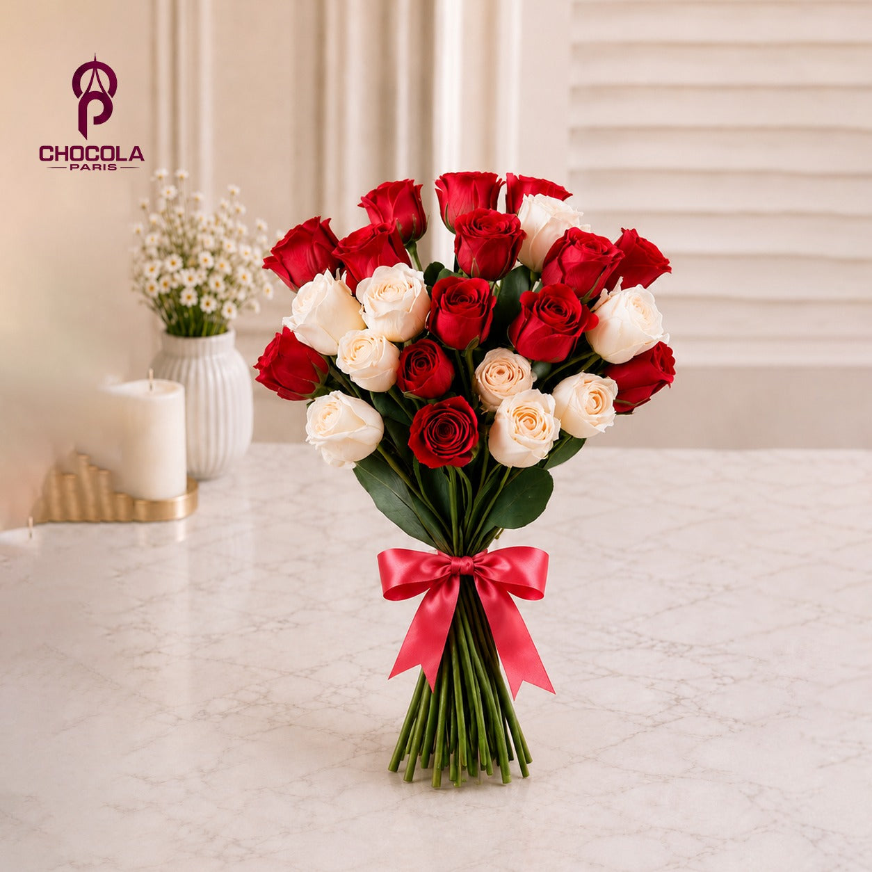 Ruby & Ivory Harmony Bouquet