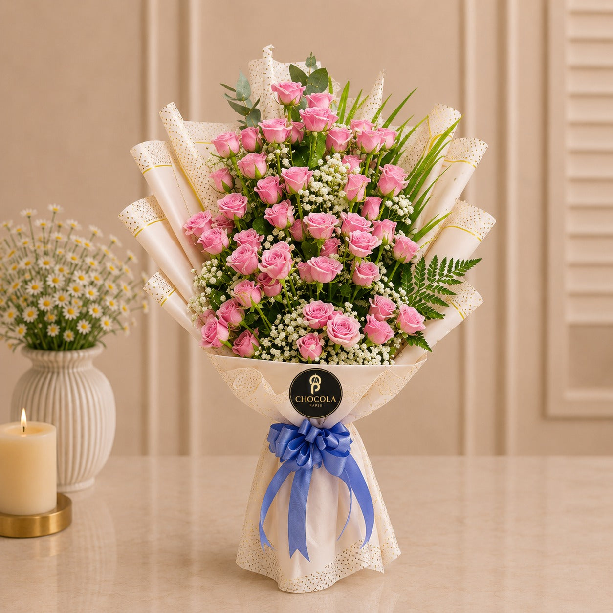 Blushing Fairy Spray Roses Bouquet