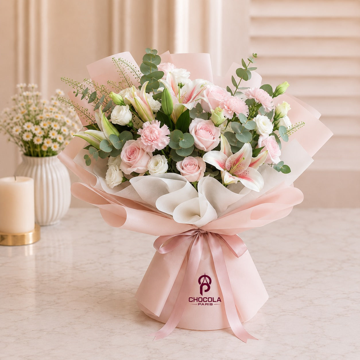 Blush Garden Symphony Bouquet