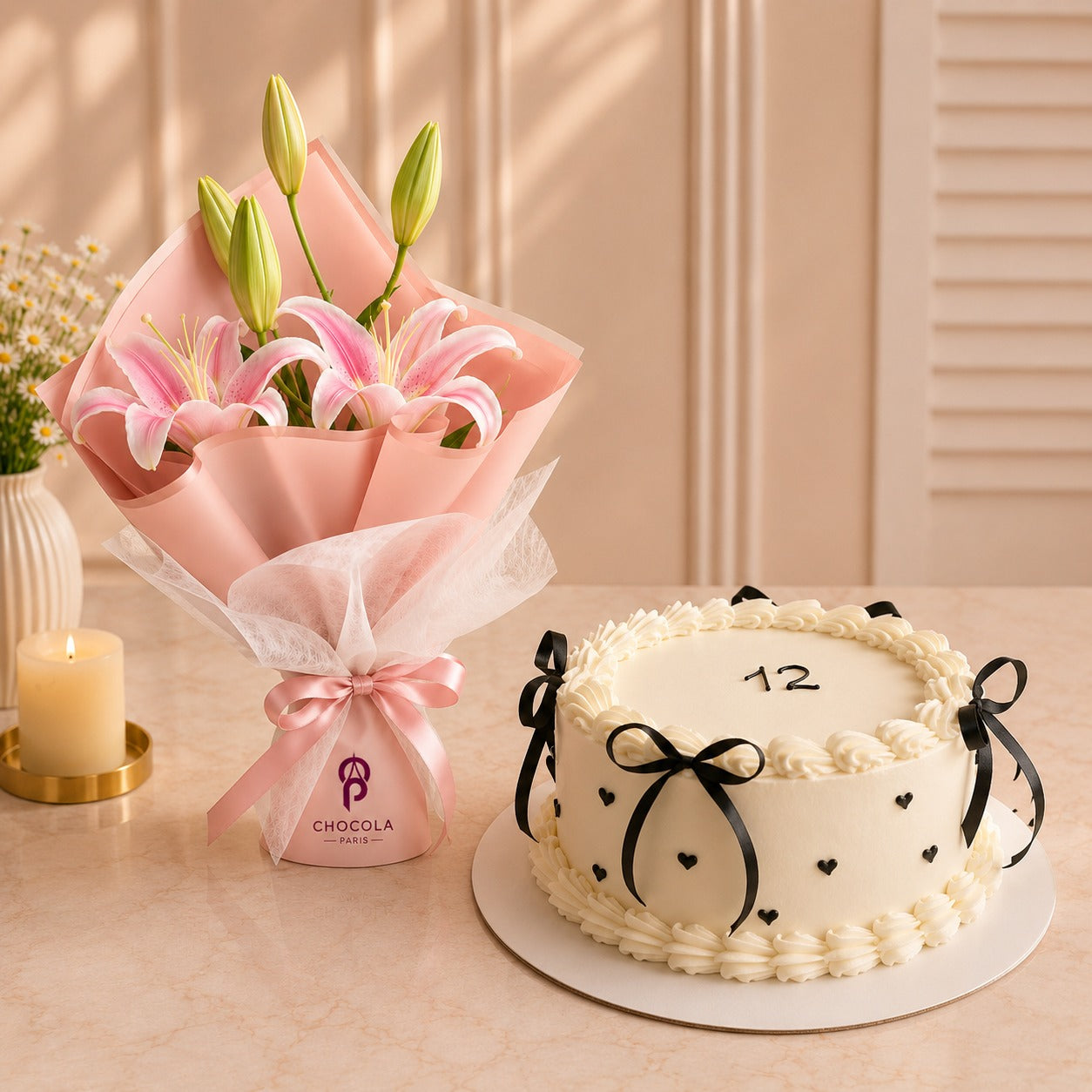 Pink Lily Grace Celebration Set