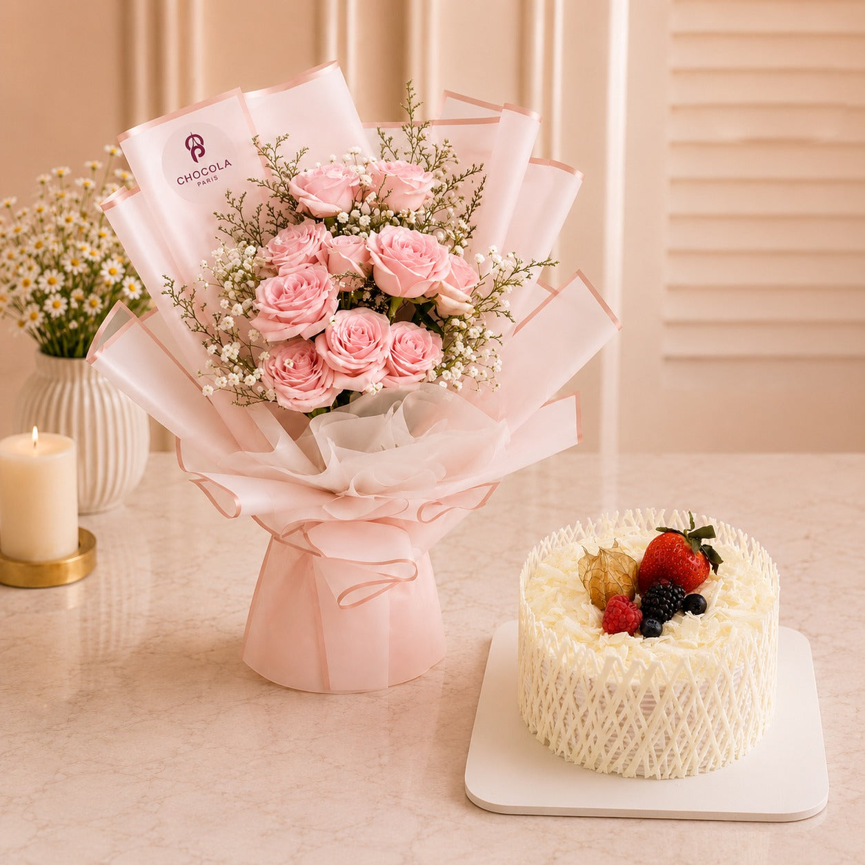 Blush Romance Deluxe Set