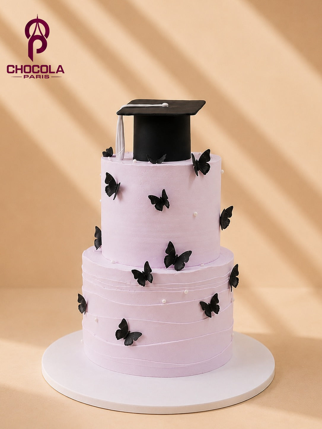 Butterfly Graduation Celebration Cake