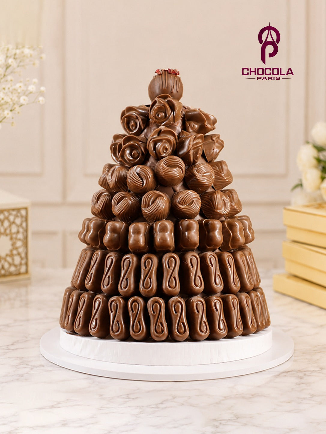 Belgian Bliss Chocolate Tower